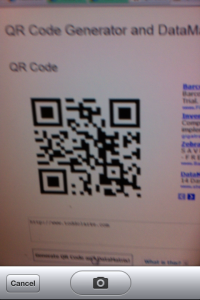 QR Code sample