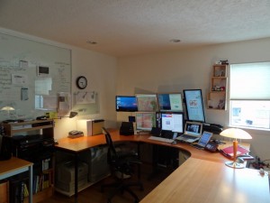 Todd Clarke's ideal office setup